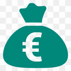 Price Tag Euro Icons - Yen Clipart Full Size Money Bag Png