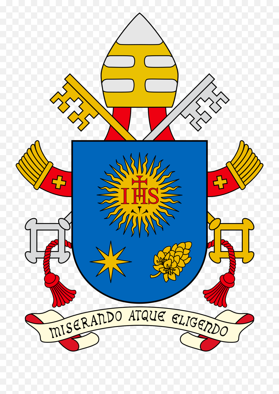 Coat Of Arms Pope Francis - Pope Francis Coat Of Arms Png,Pope Png