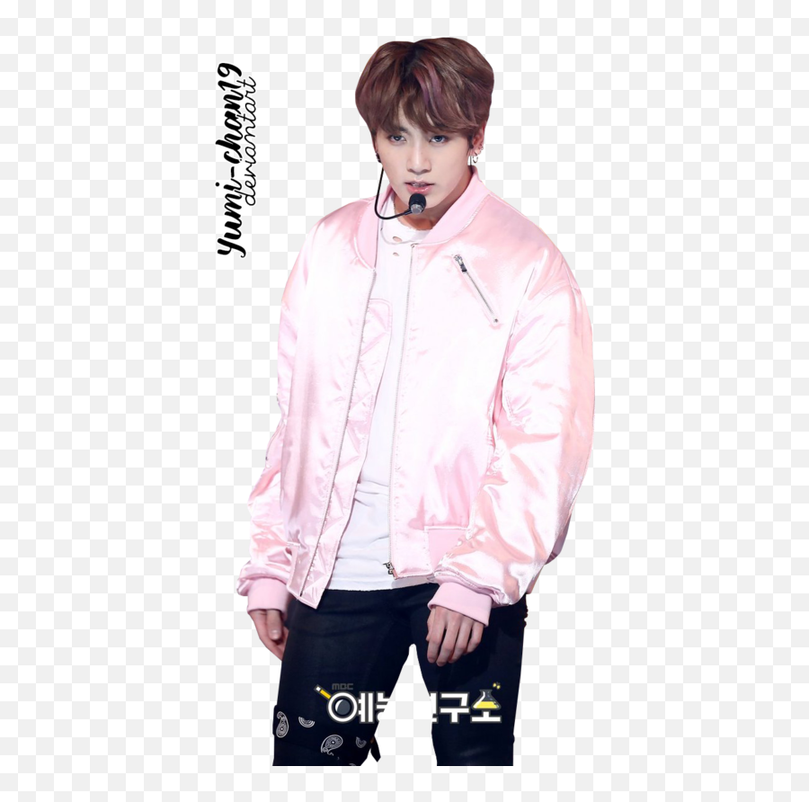 Download Png Bts And Jungkook Image - Jungkook Png Pink Korean Male Singer,Jungkook Png