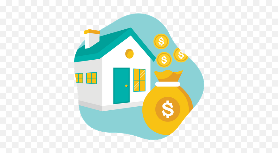 Property Investment Icon - Download In Flat Style Sale Home Illustration Png,Investor Icon