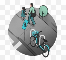 Parking Etiquette U0026 Safety With Coast Powered By Hopr - Road Bicycle png