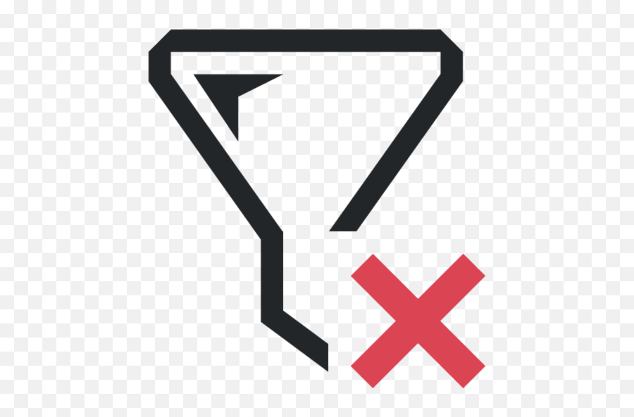 Gnumeric Autofilter Delete Icon - Download For Free U2013 Iconduck Streetmix Logo Png,How Do I Delete An Icon