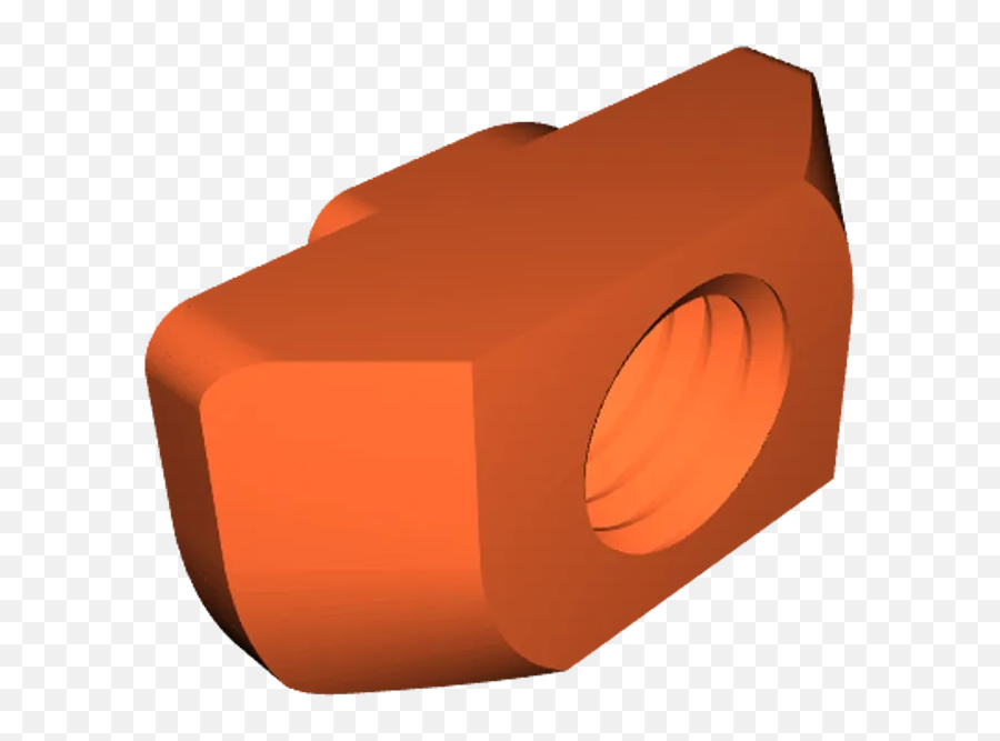 Drop - In M6 Tnut For 3030 Extrusions By Totalitarian Solid Png,Drop Vector Icon