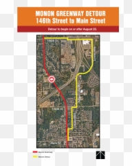 Monon Greenway Resurfacing Project Carmel Clay Parks Png