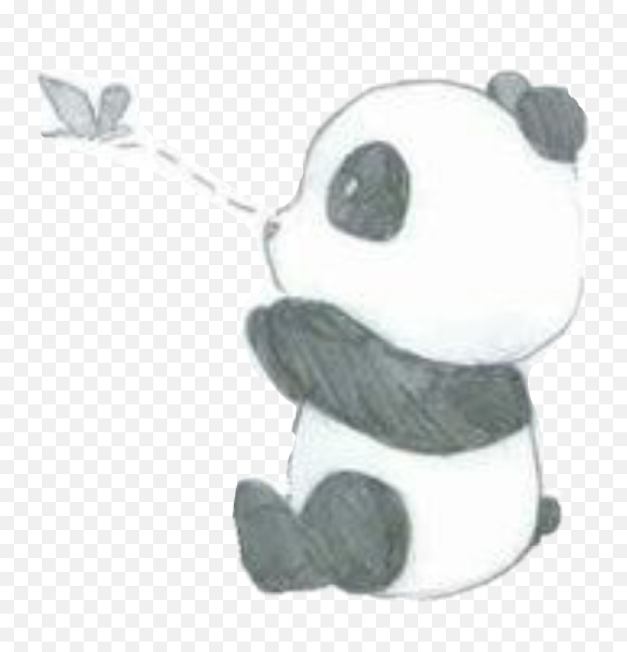 Cute Panda Drawing Tumblr - Easy Panda Pencil Drawing Png,Cute Tumblr Png