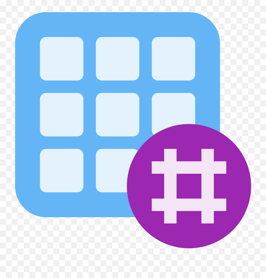 Hashtag Activity Grid Icon - Icon Png,Hashtag Icon Png