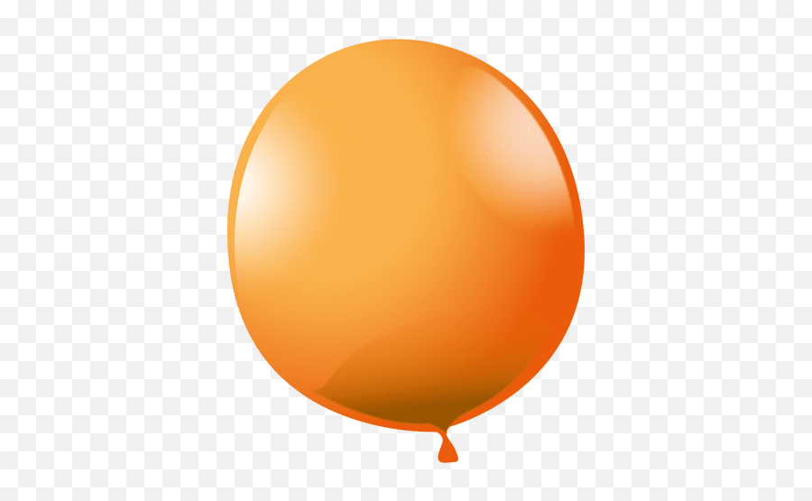 Orange Party Balloon - Transparent Png U0026 Svg Vector File Black White And Orange Balloons Clipart Transparent,Globo Png