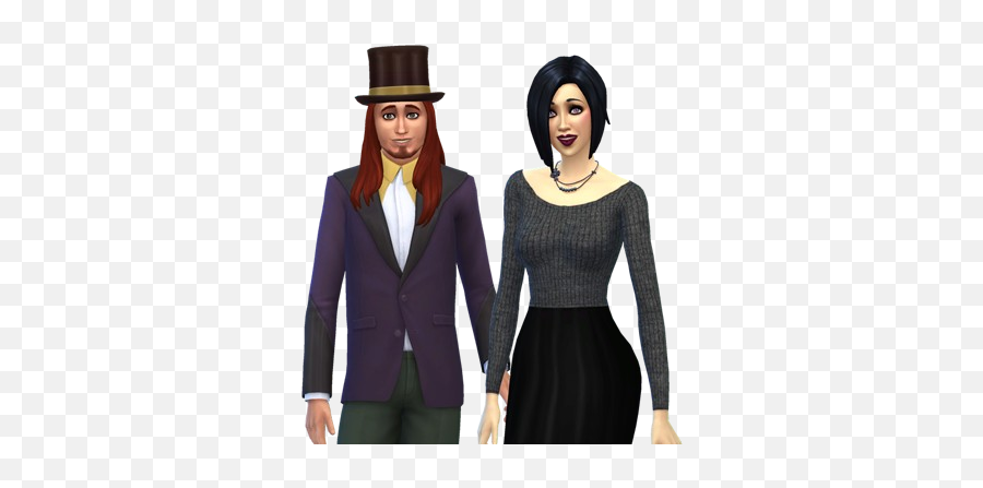 Show Your Gothemorockerdarkvampire Sims U2014 The Forums - Tuxedo Png,Goth Png