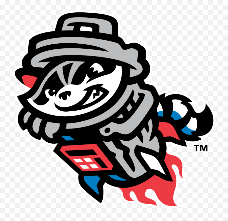 Trash Pandas Launch Logo To Worldwide Acclaim And Demand - Rocket City Trash Pandas Png,Patriotic Logos