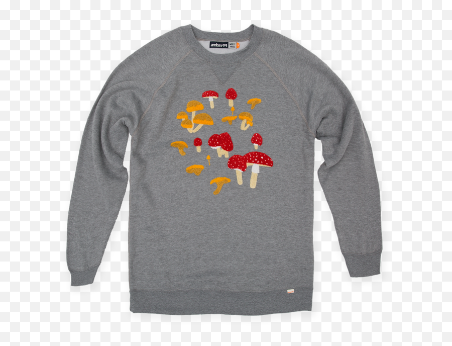 Modest Mouse Ambsn Crew Neck Mushroom Png Terry Crews