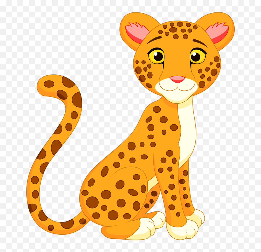 Cartoon Cheetah Clipart Images Gallery F 965047 - Png Cheetah Clipart Png,Cheetah Png
