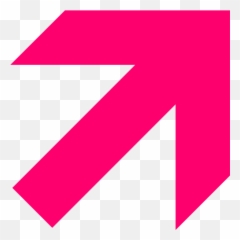 Transparent Background Arrow Png Pink - Clip Art