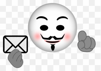 Anonymous Emoji Png Image - Anonymous Emoji Png,Savage Png
