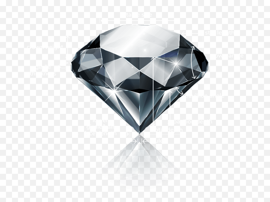 Diamond Sparkle Png - Realistic Sketch Diamond Drawing,Diamond Sparkle Png