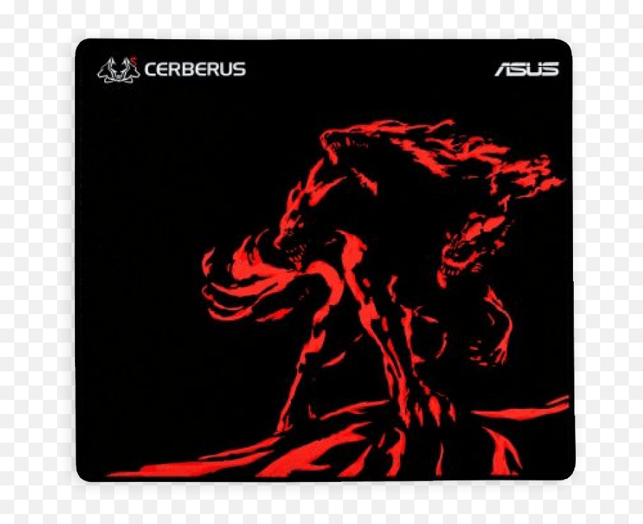 Asus Cerberus Plus Gaming Mouse Pad - Black U0026 Red Asus Cerberus Mini Png,Cerberus Logo