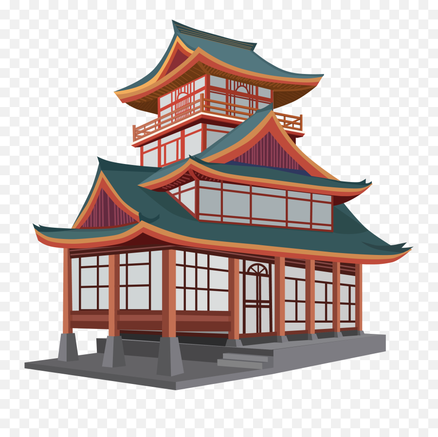 Japanese Style Houses - Zenclause Pagoda Png,House Png