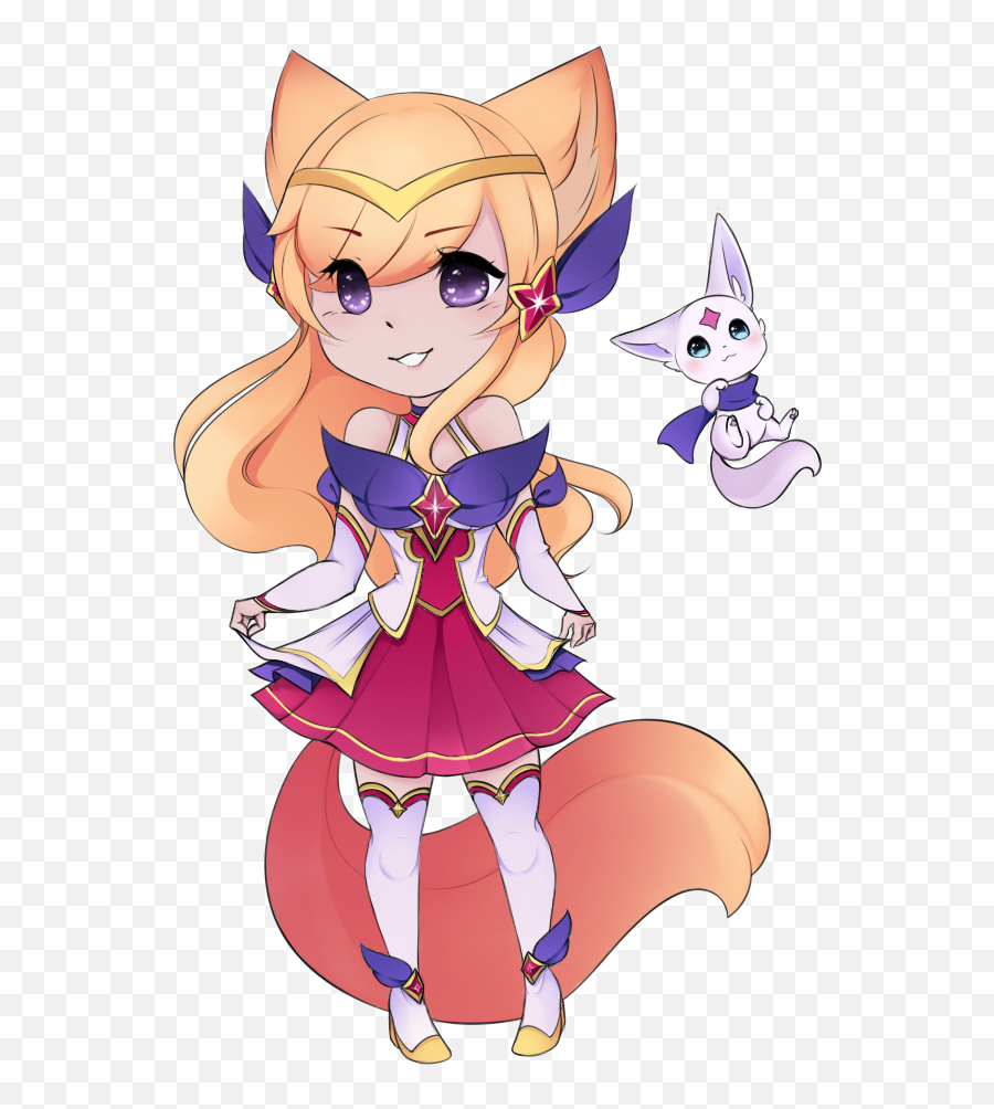 Starguardian Ah - Cartoon Png,Ahri Png