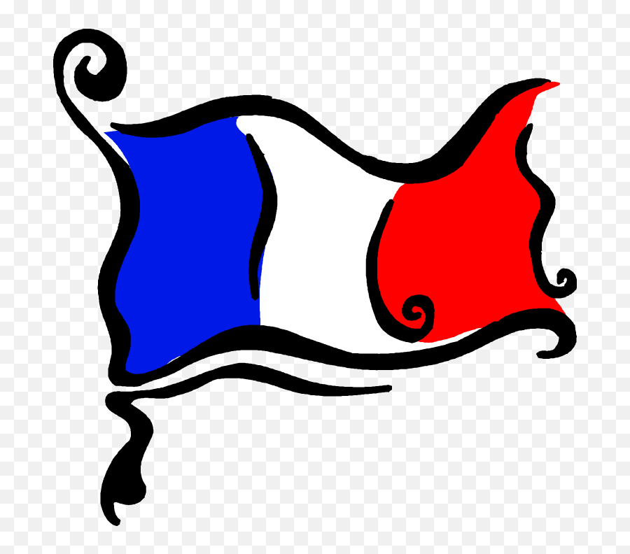 Library Of French School Vector - Easy Drawing Of French Flag Png,French Flag Transparent Background