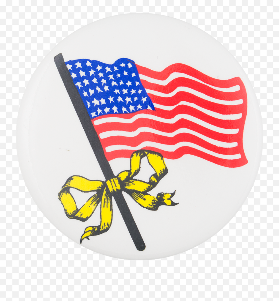 American Flag With Yellow Ribbon Png U0026 Free - Flag Of The United States,Yellow Ribbon Png