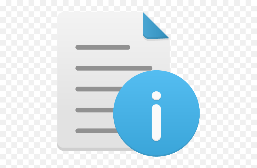 File Info Icon - File Info Icon Png,Information Icon Png
