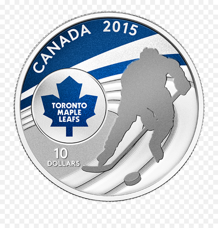 Fine Silver Coin Toronto Maple Leafs - Toronto Maple Leaf Dollar Png,Toronto Maple Leafs Logo Png