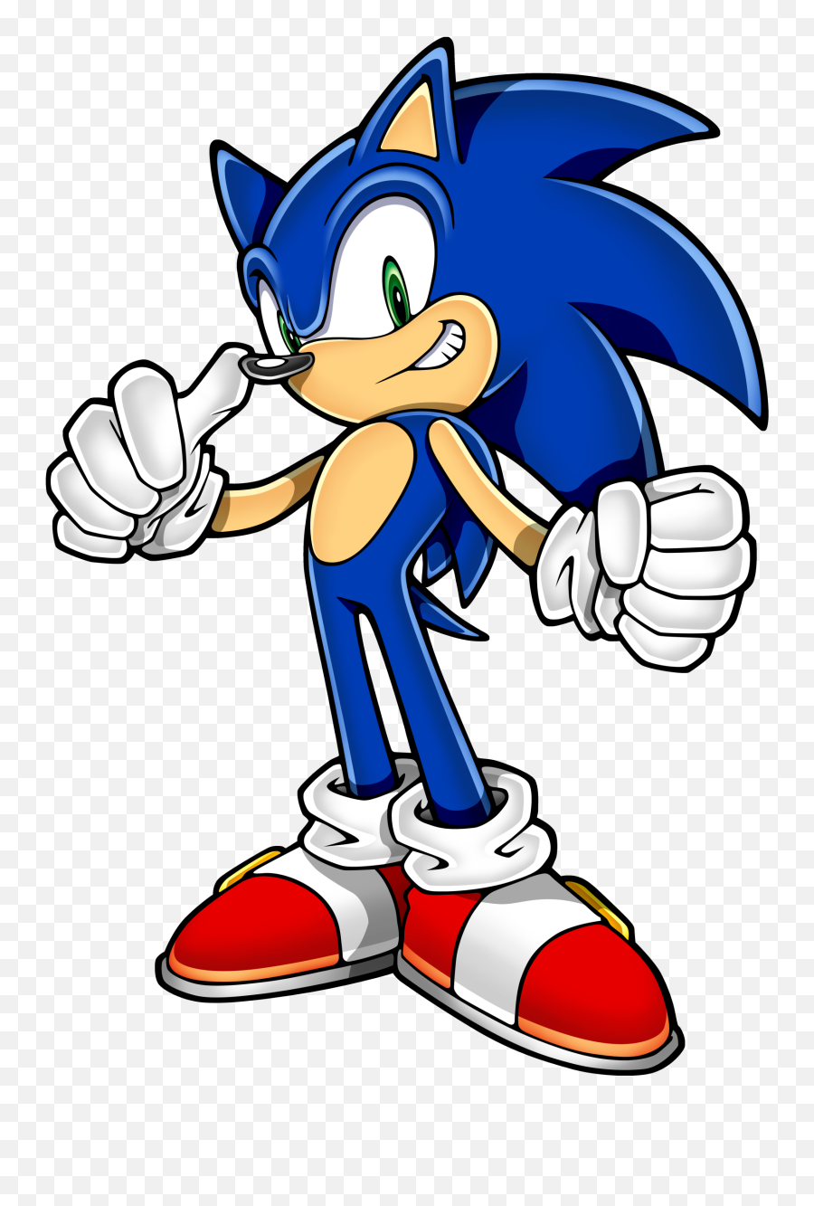 Why Is Sonic So Fast - Cartoon Sonic The Hedgehog Png,Sonic Running Png