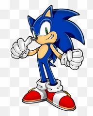 Why Is Sonic So Fast - Cartoon Sonic The Hedgehog Png,Sonic Running Png