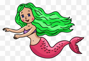 Mermaid Clipart - Mermaid Clipart Png,Mermaid Clipart Png