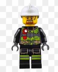 Fireman Lego City Png Firefighter
