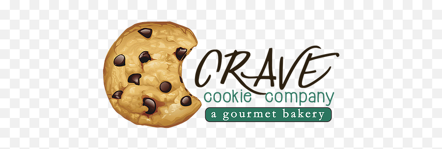 Crave Cookie Company - Chocolate Chip Cookies Clipart Png,Cookie Png