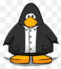 Black Suit From A Player Card - Club Penguin Full With Shirt png