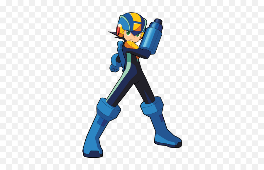 Mega Man Battle Network 1 Characters - Tv Tropes Megaman Battle Network Megaman Png,Mega Man Transparent