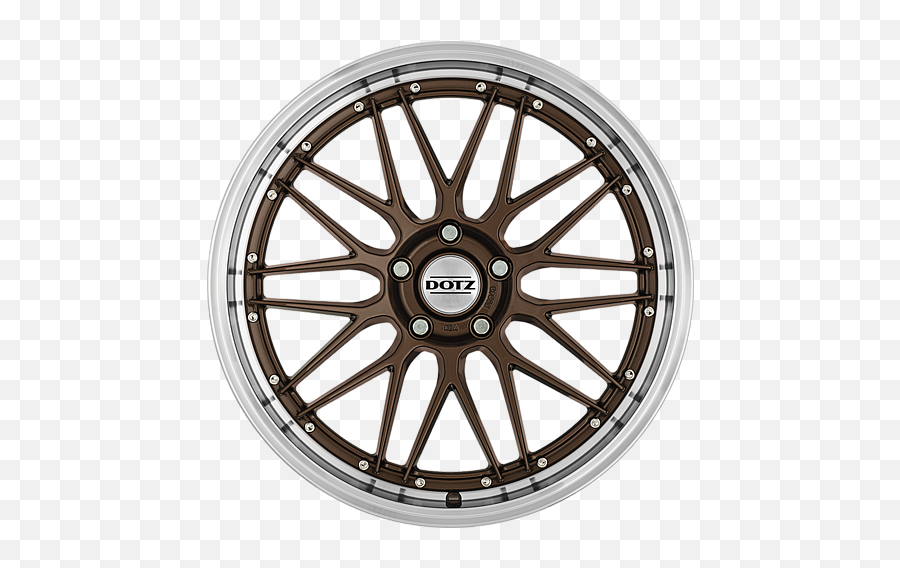 Dotz Revvo - Crossspoke Design In Bronze Dotz Tuning Wheels Dotz Revvo Png,Rim Png