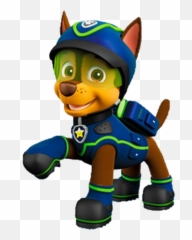 Paw Patrol Chase Super Espia Png Image - Nickelodeon Paw Patrol Movie Theater Storybook Movie Projector Book Buy,Paw Patrol Chase Png