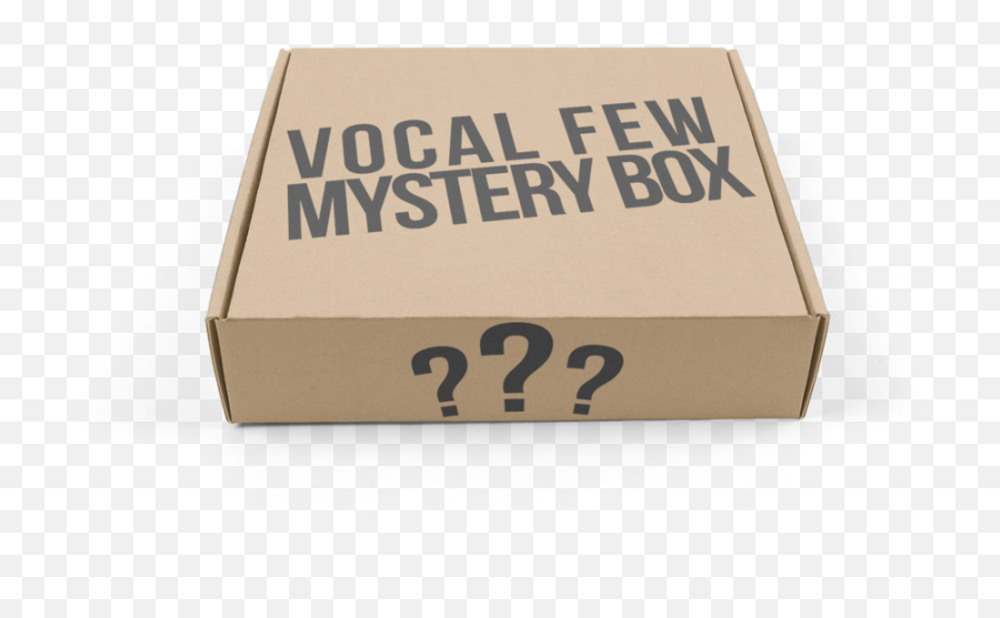 Vocal Few 2019 Mystery Box - Plywood Png,Cardboard Box Transparent