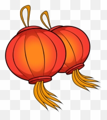Red Festive Chinese Style Lantern Png - Portable Network Graphics,Chinese Lantern Png