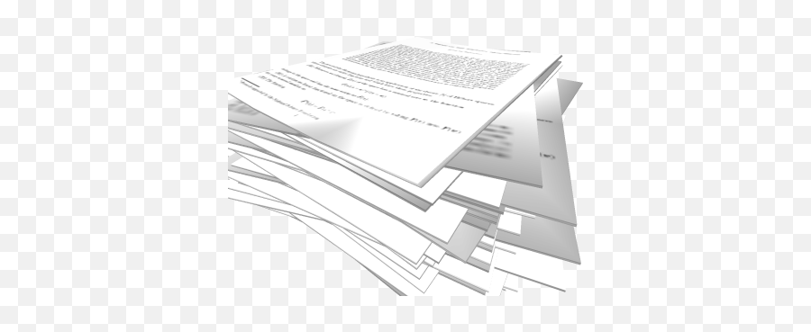 Small Stack Of Papers - Document Png,Stack Of Papers Png