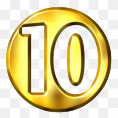10 Number Png Free Download