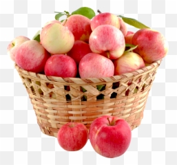 Apple Png Image - Basket Of Apples Transparent Background