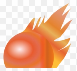 Fireball Clipart Transparent Background - Red Ball png