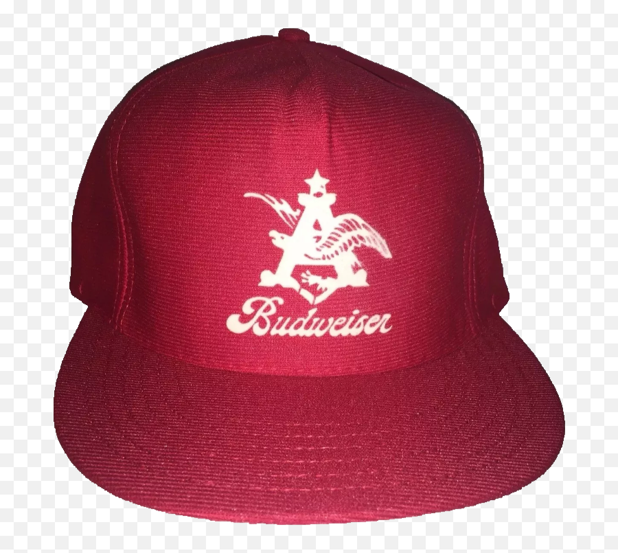 Budweiser Vintage Snapback Hat Png Crown Logo