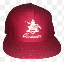 Budweiser Vintage Snapback Hat Png