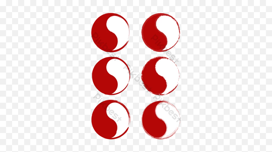 Yin - Yang Symbol Png Images Eps Free Download Pikbest Dot,Yin Yang Symbol Png