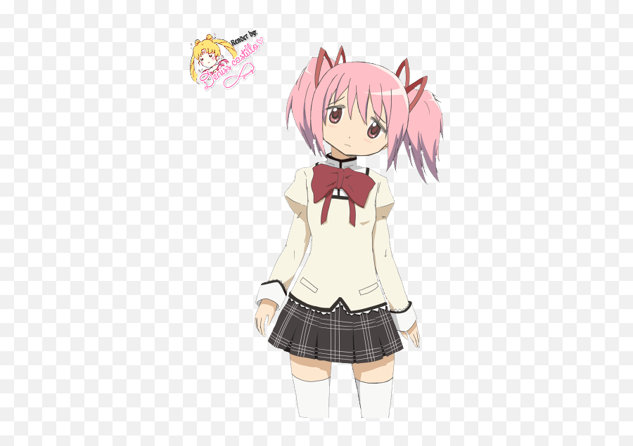 Render Kaname Madoka Mahou Shoujo Mad 1074390 - Png Mahou Shoujo Madoka Png,Madoka Magica Transparent