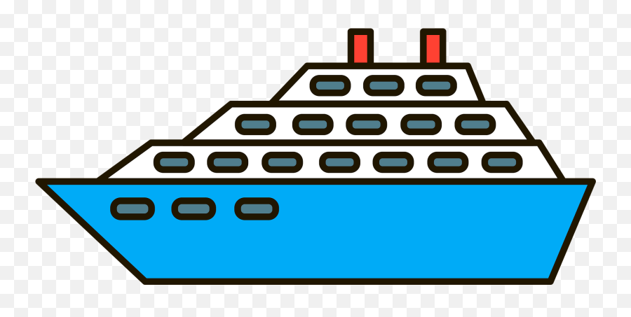 Cruise Ship Clipart - Marine Architecture Png,Cruise Ship Clip Art Png