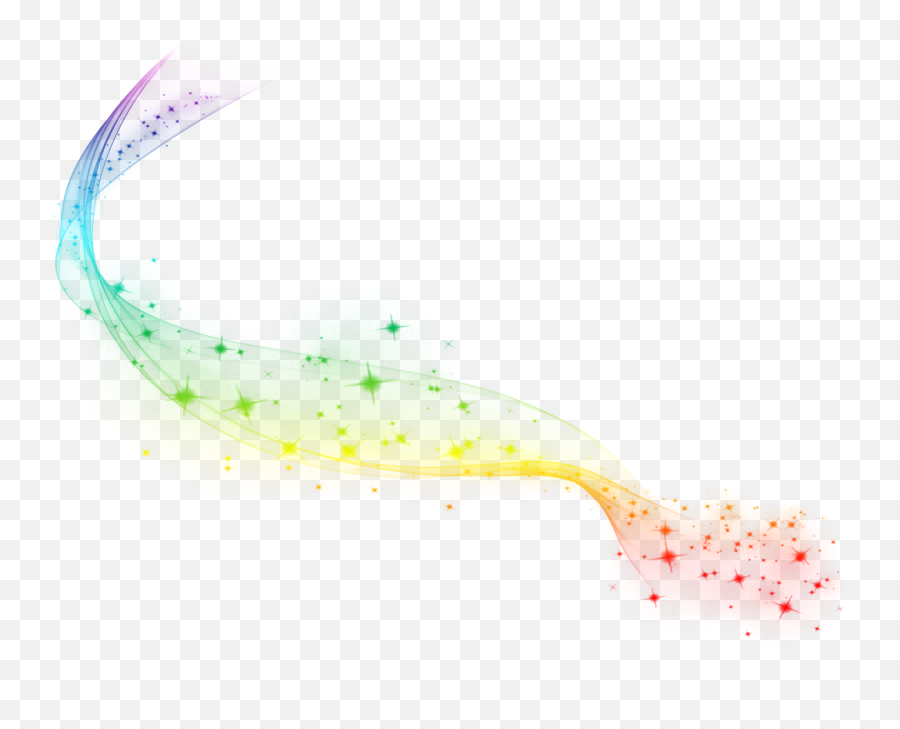 Abstract Rainbow Gauze With Png Transparent