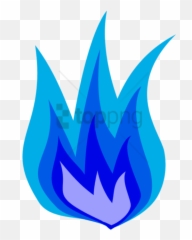 Fire Gif Transparent Background Posted - Blue Icon png