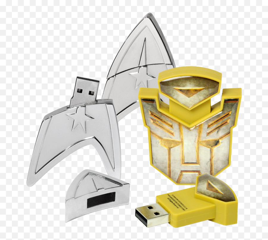 Star Trek And Transformers Usb Tech - Inprint Products Usb Flash Drive Png,Star Trek Png