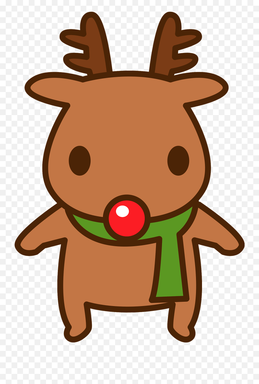 Red Nose Reindeer Clipart Free Download Transparent Png - Clipart Red Nose Reindeer,Rudolph The Red Nosed Reindeer Png