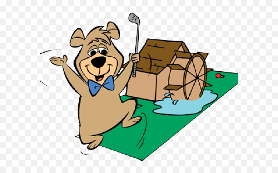 Download Mini Golf Clipart Transparent - Yogi Bear Full Yogi Bear Png,Yogi Bear Png